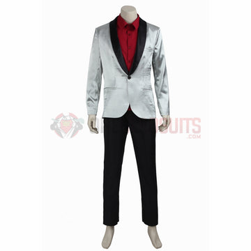 Suicide Squad Cosplay Costumes Joker Silver Suits
