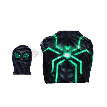 PS4 Spider-man Big Time Cosplay Costumes Stealth Jumpsuit