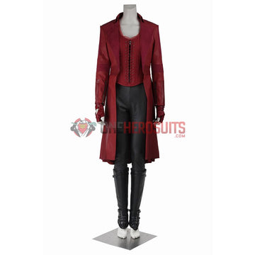 Scarlet Witch Cosplay Costume Wanda Maximov Cosplay Costume Avengers Suit