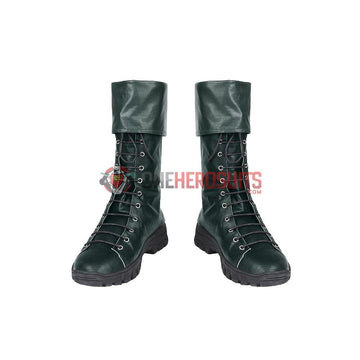 Green Arrow Season 8 Cosplay Boots Oliver Queen Cosplay Shoes