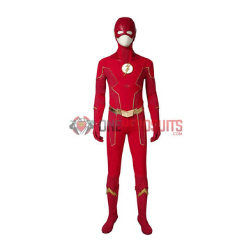 Barry Allen The Flash Season 6 red Cosplay Costumes