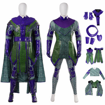 Ant-Man 3 Kang the Conqueror Cosplay Costumes Top Level Green Suits