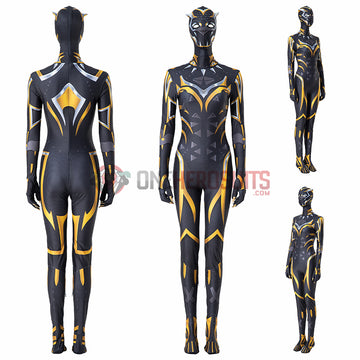 Black Panther 2 Wakanda Forever Shuri Cosplay Costumes Cotton Jumpsuits