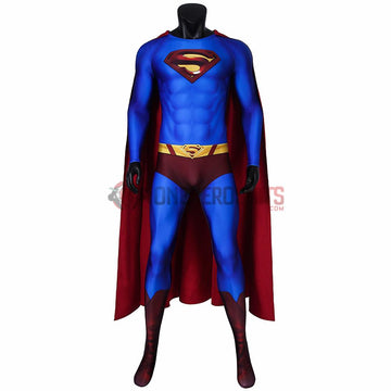 Superhero Clark Kent Cosplay Costumes Superhero Returns Cosplay Suit