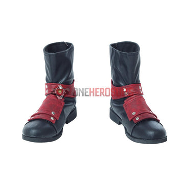 Deadpool Cosplay Boots Movie Level Leather Shoes