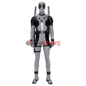 X-Force Deadpool Costume White Leather Deadpool Cosplay Suit