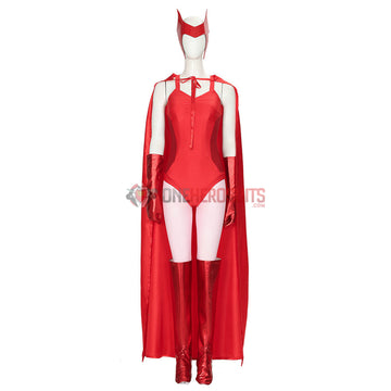 2021 WandaVision Wanda Cosplay Costume OneHeroSuits
