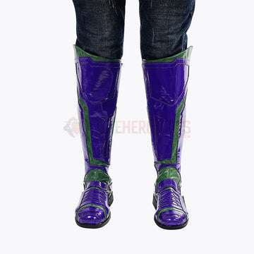 Ant-Man 3 Kang the Conqueror Cosplay Boots Top Level Green Shoes