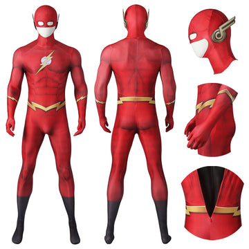Body de cosplay de spandex The Flash 2022