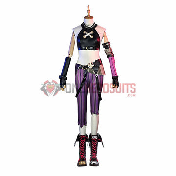 Arcane Wars Of Two Cities Cosplay Boots Jinx Shoes