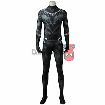 Black Panther Suit 3D Printed T'challa Civil War Bodysuit