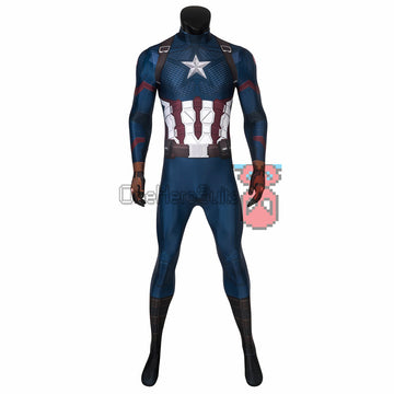 Captain America Suit Endgame Steve Rogers 3D Printed Bodysuit