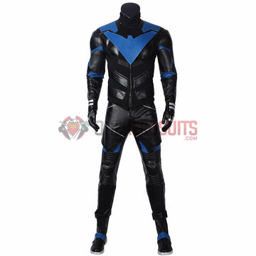 Nightwing Cosplay Boots Gotham Knights Shoes