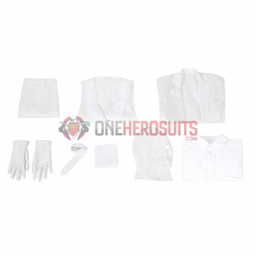 Moon Knight Cosplay Costumes White Suits