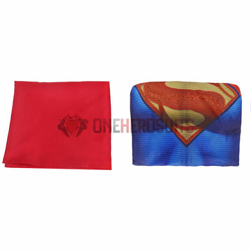 Supergirl Kara Zor-El Cosplay Costume 3D Printed Jumpsuits With Cloak
