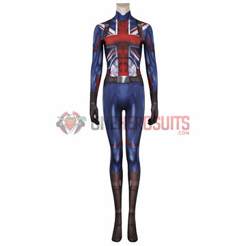 What If Peggy Carter Cosplay Costume Captain Carter Spandex Suit