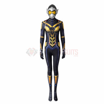The Wasp Cosplay Costume Ant-Man 3 Spandex Bodysuit